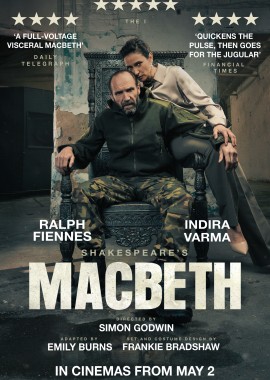 Macbeth: Ralph Fiennes & Indira Varma film poster image