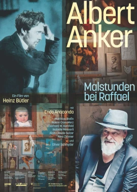 Albert Anker. Malstunden bei Raffael film poster image